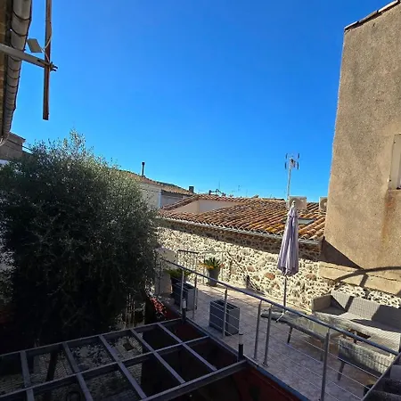 Carnot : Charmante Maison Vigneronne En Centre Historique Guest house Agde